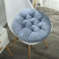 thumbnail image 5 of Puntoco Silla redonda acolchada Silla de comedor acolchada Silla de oficina acolchada para estudiantes Silla acolchada de 2 piezas, 5 of 5