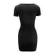 thumbnail image 3 of WILLBEST Vestidos Largos Vestidos De Mujer Con Corte Frontal Fruncido Para Mujer, 3 of 3