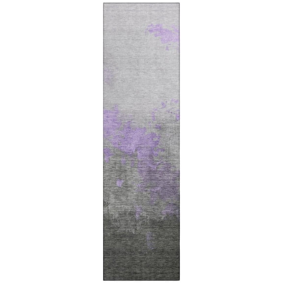 Dalyn Rugs Machine Washable Indoor/Outdoor Chantille Lavender 2'3" x 7'6" Runner Rug