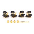 2R2L Vintage Open Gear Ukulele 4 String Guitar Tuning Pegs Keys Tuners