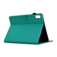 thumbnail image 6 of ELEHOLD Leather Wallet Case For Lenovo Tab M9 2023 Fiber Pattern Lightweight Folio Stand Cover, Auto Sleep&Week Function, Full Body Protection, Blue, 6 of 10
