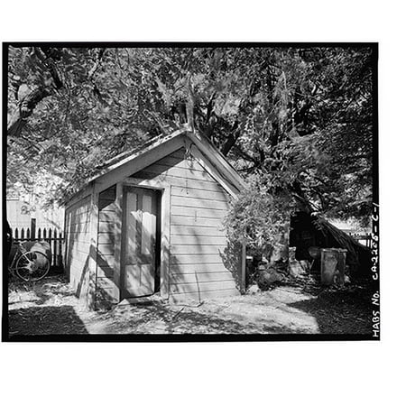 Historic Print, Schlake Ranch, Shiplap Outbuilding, 2300 East Washington Street, Petaluma, Sonoma County, CA, 16" x 20"