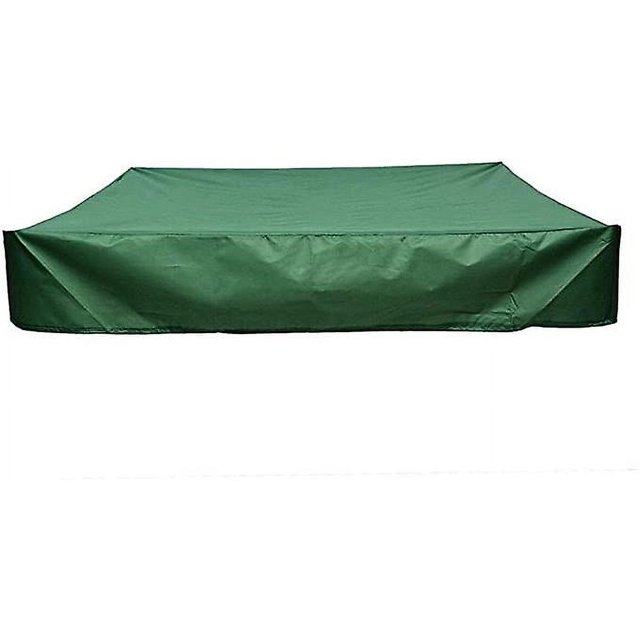 Cubierta De Caja De Arena A Prueba De Polvo con Cordón, Lona Cuadrada De Tela Oxford para Caja De Arena, Piscina, Jardín O Granja