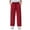 Wine, variant on fatyb Kids Wide Leg Sweatpants Drawstring Lounge Pants with Pockets Casual Baggy Trousers for Boys Girls