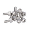 thumbnail image 4 of 30Pcs M6 Screw Bolts 304 Stainless Steel A2‑70 Hex Socket Cap Cylinder Head Bolt Set DIN 912M6x12, 4 of 5