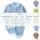 thumbnail image 3 of Cowsor Onepiece Romper Baby Boy Girl Newborn Zip Up Plush Outfit Long Sleeve Set, 3 of 7