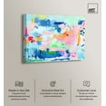 thumbnail image 2 of Peaceful Haven Canvas Bright Colorful Abstract Wall Art by Art Remedy, Gallery Wrapped, 45" x 36", 2 of 7