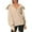 Beige, variant on Womens Half Zip Oversized Sweatshirts Pullover Casual Long Sleeve Quarter Zip Sweatshirt 2023 Fall Fashion Trendy Y2K Clothes