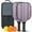Black-2, variant on Pickleball Paddles Set Of 2, Fiberglass Surface, Colorful Geometry Print, 4 Balls & Bag