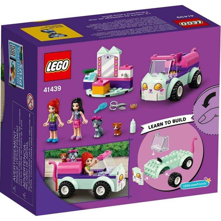 LEGO Friends Cat Grooming Car 41439 Building Toy; Makes a Great Gift (60 pieces) - Walmart.com