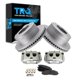 thumbnail image 1 of Kit de pastillas de freno, cálipers y rotores traseros TRQ para Ford F-350, 1 of 9
