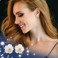 thumbnail image 2 of Earrings Border European And Fashion Earrings Earlines Trend Jewelry Tropical Earrings for Women Earrings for Women Hoops Set Mini Hoops Earrings Earrings Packs for Women Vacation Earrings for Women, 2 of 4