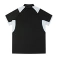 thumbnail image 2 of ZUKMRJPC Mens Short Sleeve Shirts Quarter Zip Stand Collared Fashion Color Block Athletic Shirts Casual Loose Workout Running Summer Tops, 2 of 8