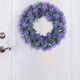thumbnail image 4 of Corona de lavanda para puerta delantera Guirnalda de 38cm Corona floral decorativa Colgante de pared para decoración del hogar, 4 of 7
