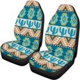 thumbnail image 5 of Uourmeti Southwestern Cactus Pattern Car Seat Covers 3 Pack Car Seat Covers Full Set All Season Fit Interior Decor Suitable for Truck most Cars, 5 of 10