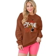 thumbnail image 2 of KimSoong Halloween Sweatshirt for Women Tis The Season Sweater Football Shirt Long Sleeve Crew Neck Shirt, 2 of 7