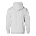 thumbnail image 2 of Men's Double Dry Action Fleece Pullover Hood, White - 3XL, 2 of 4