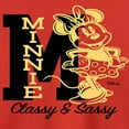 thumbnail image 3 of Disney - Minnie Mouse - Outlined - Classy & Sassy - Youth Long Sleeve Graphic T-Shirt, 3 of 5