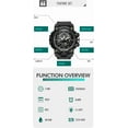 thumbnail image 4 of Sanda Men's Watches Sports Outdoor Waterproof Military Wrist Watch Date Multi Function Tactics LED Alarm Stopwatch, 4 of 6