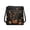 Bat Pumpkin Theme and Starry Sky, variant on HELLHERO Waterproof Single Shoulder Crossbody Purse for Dating Everyday Daily Use, PU Material Durable Adjustable Strap Purse Satchel, Autumn Falling Leaves Theme