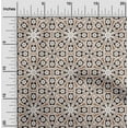 thumbnail image 2 of oneOone Velvet Brown Fabric Block Sewing Craft Projects Fabric Prints By Yard 58 Inch Wide-QH, 2 of 5