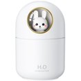 thumbnail image 1 of Nuevo humidificador de dibujos animados USB Silenciador Lindo Difusor de aroma para mascotas Humidificador atomizador para oficina y coche, color blanco, 1 of 5