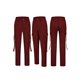 thumbnail image 5 of VISgogo Pantalones cargo para mujer, pantalones de cintura alta con estampado de cuadros/color sólido con bolsillos VISgogo  moda, 5 of 6