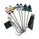 thumbnail image 3 of 6 luces solares navideñas para camino, para jardín, exteriores, alimentadas por energía solar Estilo A, 3 of 9