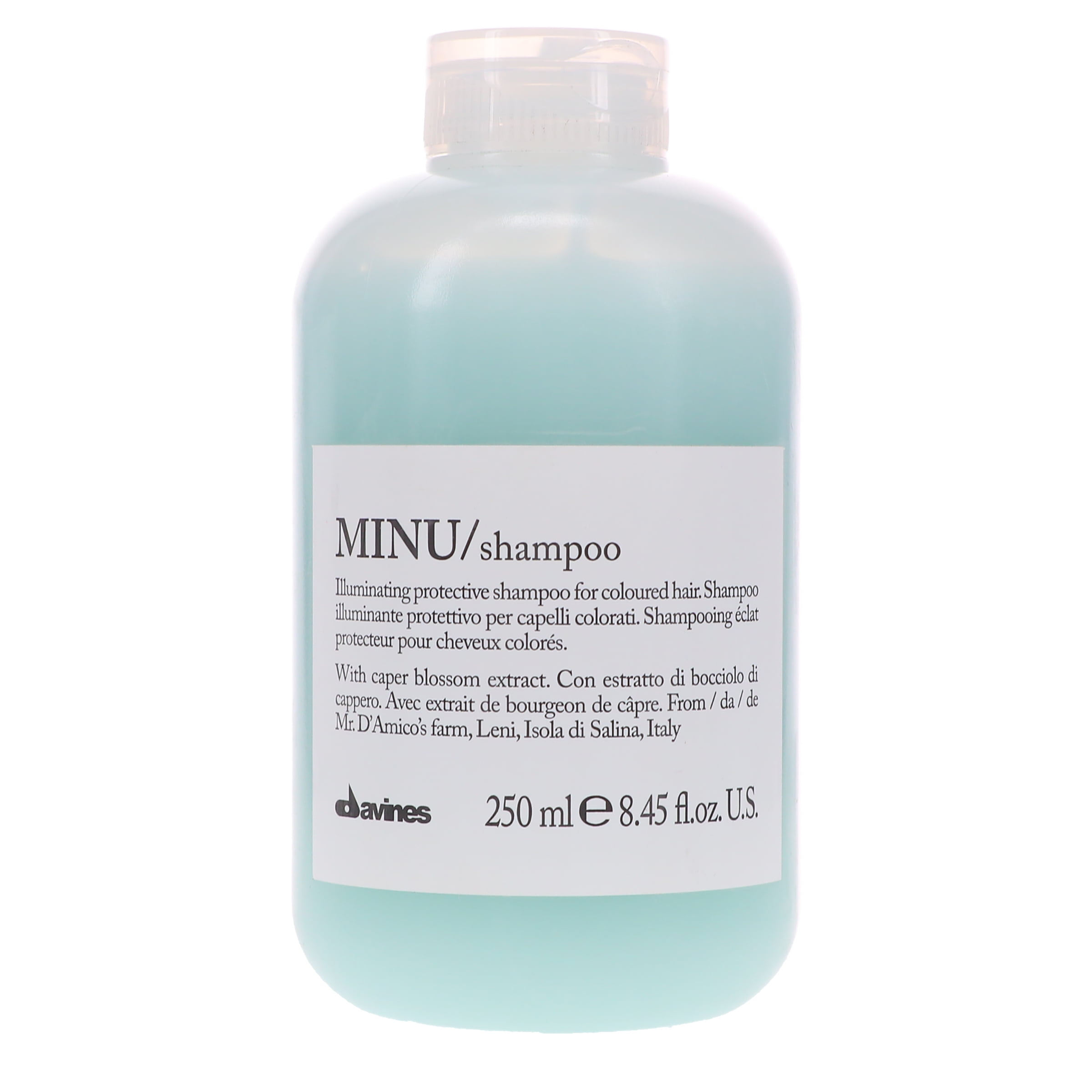 Davines MINU Illuminating Protective Shampoo 8.45 oz & Conditioner 8.45 oz Combo Pack