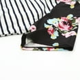 thumbnail image 6 of Franhais Women Summer Nursing Tops Striped Floral Printed T-shirt Maternity Breastfeeding Clothes, 6 of 7
