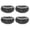 Dark Gray, variant on Lynono High Absorbent Plush Mop Replacement Pads 4Pieces Mop Reflll Pad Accessories