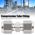 thumbnail image 4 of Compression Tube Adapter, Firm Connection  Sealing Compression Tube Fitting, 1000Psi 2Pcs Simple For Shipbuilding Industry Automobile Ф8, 4 of 8