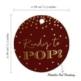 thumbnail image 6 of Inkdotpot Pack Of 50 Ready To Pop Baby Shower Favor Paper Tags Craft Real Gold Foil Hang Tags, 6 of 7
