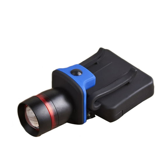 ITSELFER Super Bright Headlamp Headlight Hat-clipped Lamp with Adjustable Base 3 Lighting Modes Flashlight Head Torch Lamp Clip on Light Fishing Head Lamp (Black)