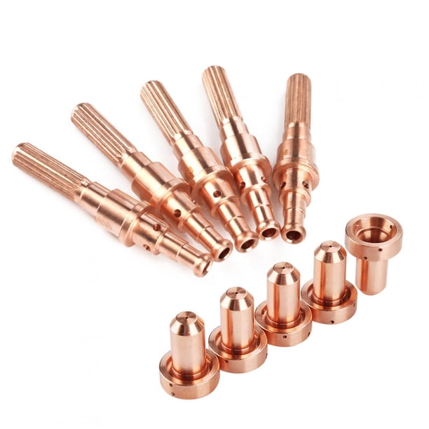 Electrodo de antorcha de plasma ANGGREK Thermal Dynamics SL60 100 9-8215 9-8210 Cobre Telurio 10 piezas