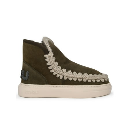 

MOU Sneaker Eskimo In Pelle Di Pecora Verde