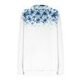 thumbnail image 5 of ICHUANYI Oversized Sweatshirt for Women Long Sleeve Crewneck Sweatshirts Pullover Womens Fall Floral Print Fashion Sweatshirt, 5 of 5