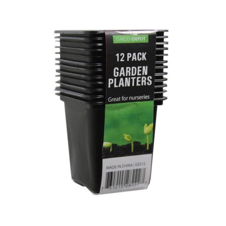 Kole Imports GE512-28 Garden Planters  12 Piece - Pack of 28