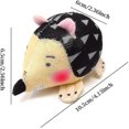 thumbnail image 2 of Hedgehog Shaped Fabric Pin Cushion For Needle Pins Cute Cushion For Sewing Or Crafts, 2 of 2
