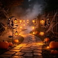 thumbnail image 2 of Solar Halloween Garden Stake Light, Ghost Pumpkin LED Yard Decoration, Waterproof Outdoor Light for Garden Patio 11.81x6.69x2.76in, 2 of 7