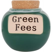 Cottage Creek Golf Themed Ceramic Piggy Bank