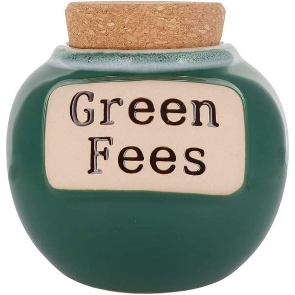 Cottage Creek Golf Themed Ceramic Piggy Bank