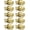 Brushed Brass, variant on 10 Pack Brushed Brass Privacy Door Knobs Interior, Classic Round Shape Copper Doorknobs with Lock, Keyless Modern Design Door Lockset for Bathroom and Bedroom
