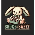 thumbnail image 2 of Short N Sweet Boy's Black Long Sleeve Hoodie-Small, 2 of 6
