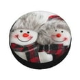 thumbnail image 2 of Kdxio Spare Tire Cover for RV Trailer, Waterproof Wheel Cover,Camper Spare Tire Cover Fit for Rv SUV Truck Travel Trailer 14 inch-Christmas Snowman With Hat, 2 of 8