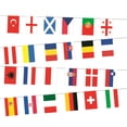 thumbnail image 1 of Banderas de cuerda 2024 Bunting National 10M Decoración de evento de fútbol internacional, 1 of 4