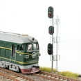thumbnail image 4 of STARTIST 1/87 Model Train Traffic Light Red /Green /Yellow LEDs 3V/12V for Train Railway, 4 of 9