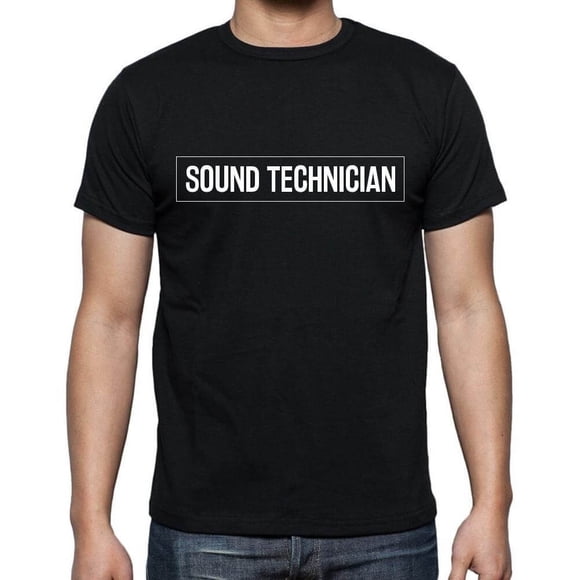Men's Graphic T-Shirt Sound Technician Occupation Eco-Friendly Limited Edition Short Sleeve Tee-Shirt Vintage Birthday Gift Novelty