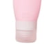 thumbnail image 3 of Botella de viaje de silicona, tamaño de viaje, a prueba de fugas, contenedor de líquido portátil vacío para acondicionador de jabón, champú, artículos Rosado Colco Botella de viaje, 3 of 7
