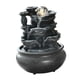 thumbnail image 2 of Fuente de sobremesa Escritorio Fuente de cascada para interiores Fuente de agua iluminada para Estilo F, 2 of 9
